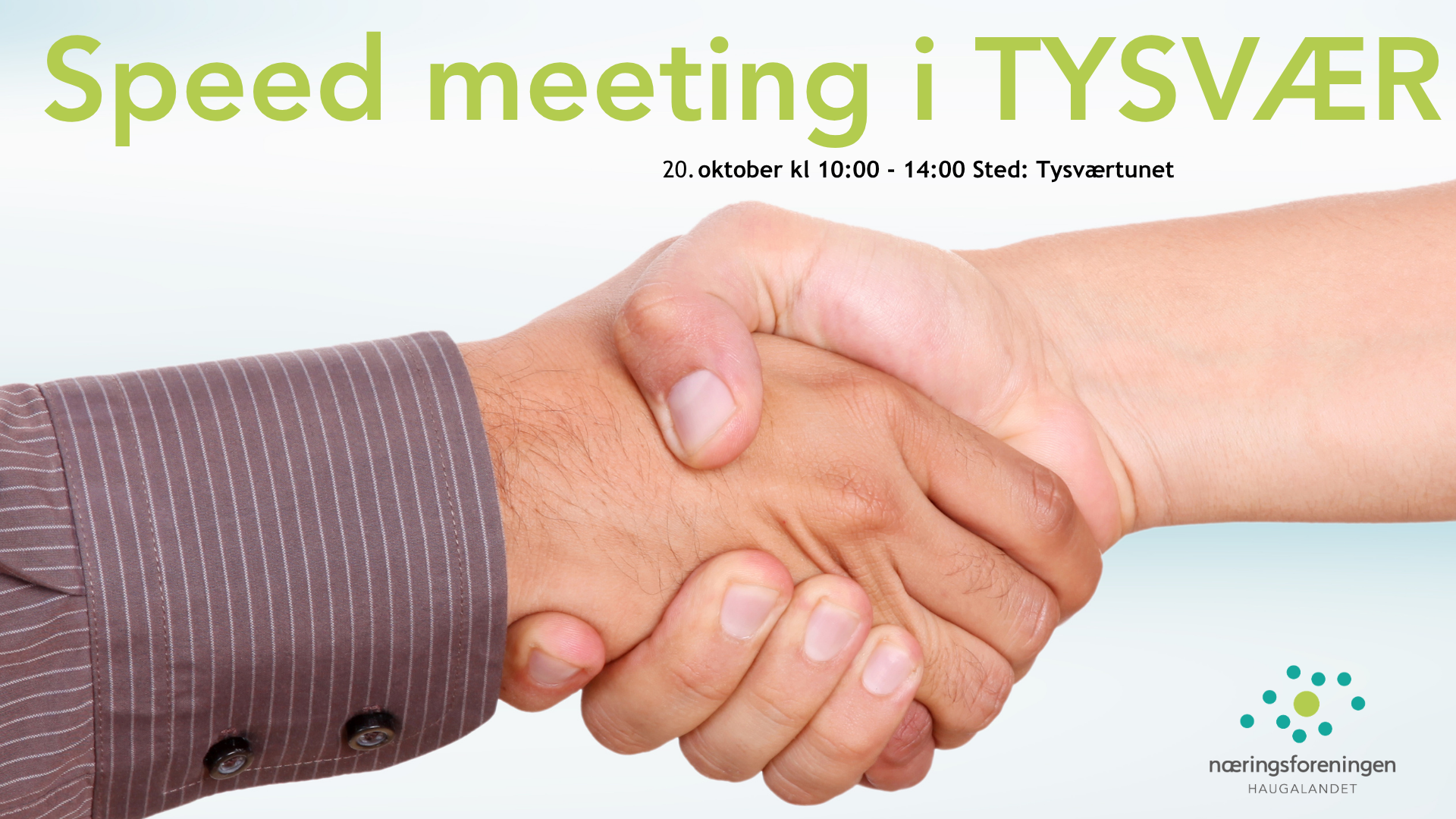 Speed meeting i TYSVÆR